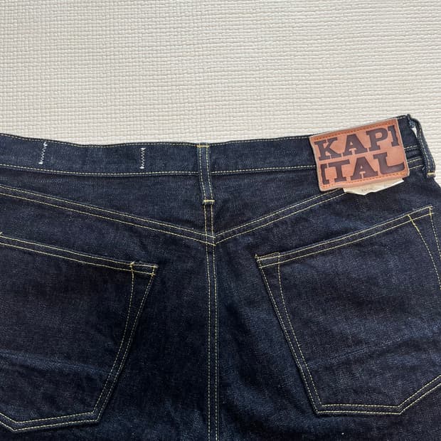 캐피탈 14oz 5P 몽키 시스코 데님 팬츠