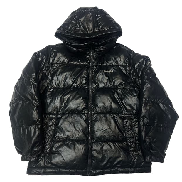 몽벨 블랙유광패딩 105
