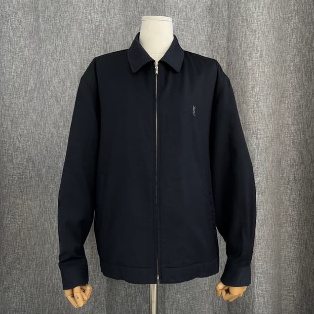 입생로랑 블루종 자켓/#3575