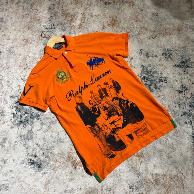 폴로 더블빅포니 치프키프 커스텀 카라반팔티셔츠