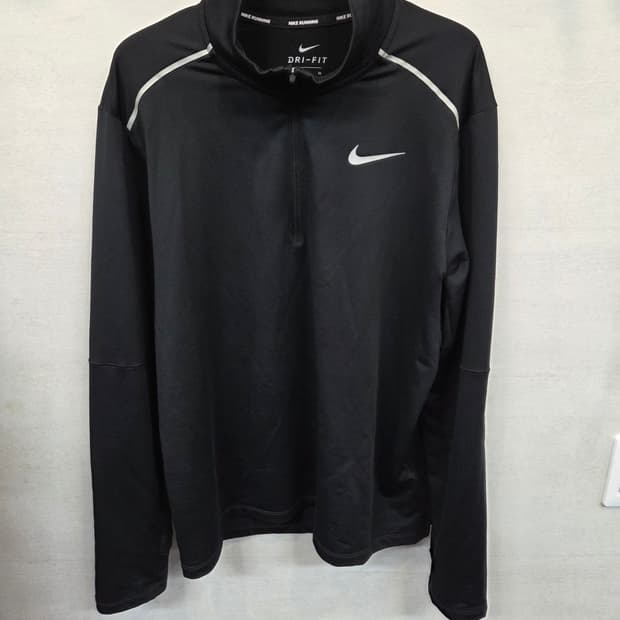 나이키 드라이핏 엘리먼트 3.0 반집업 러닝 져지긴팔 xl