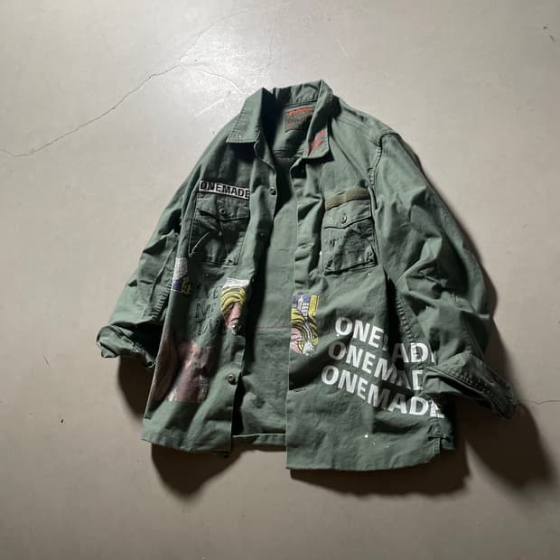 ONE MADE Military Shirt Jacket
