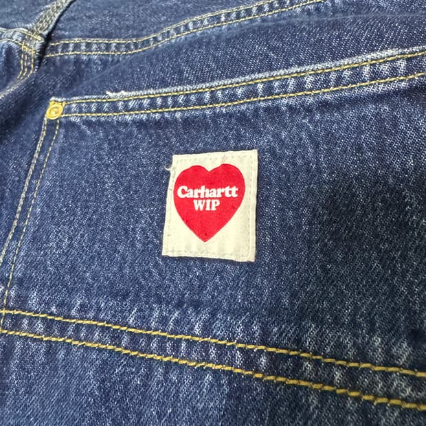 S)칼하트 WIP nash double knee pants