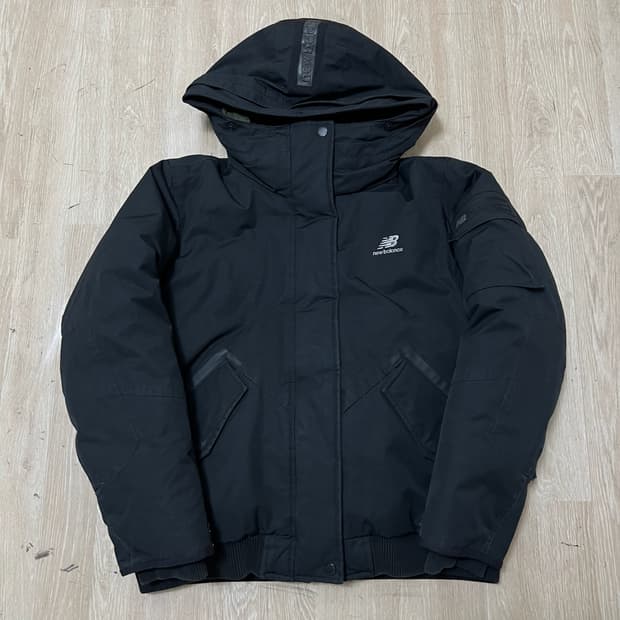 뉴발란스 덕다운 숏 패트롤 후드 숏패딩 L/95 