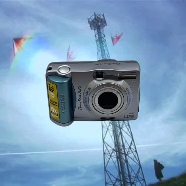 캐논 파워샷 A30 빈티지 디카