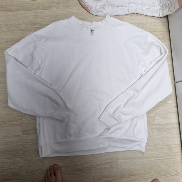 Los angeles apparel laa 스웨트 셔츠 m 화이트