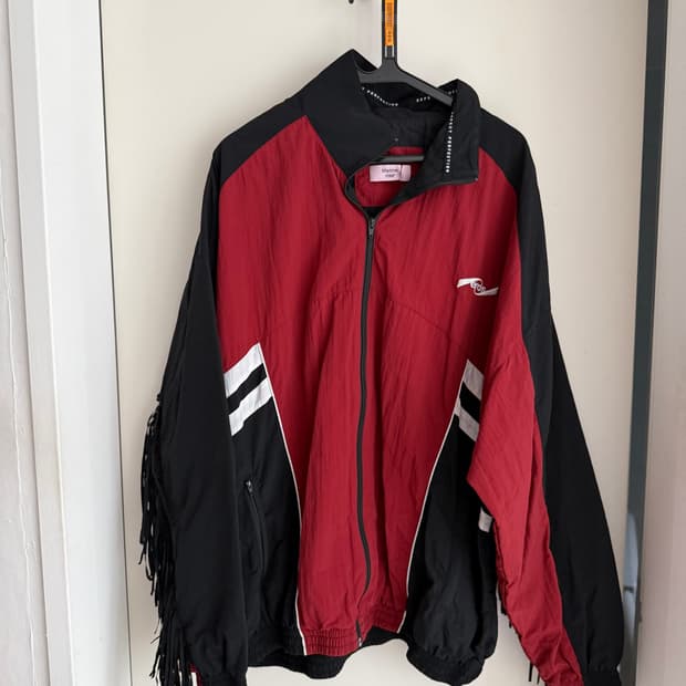 MARTINE ROSE 23FW FRINGE TRACK JACKET