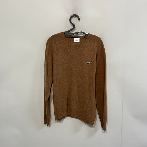 라코스테 남성 니트 95 브라운 