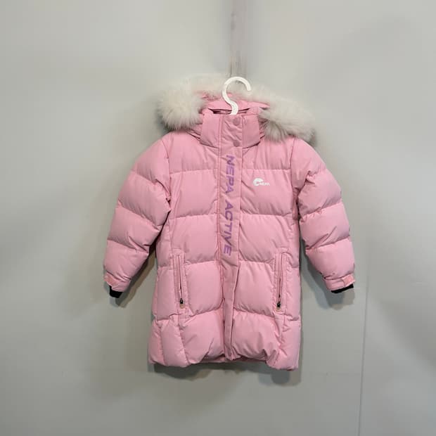 네파 키즈 다운 롱패딩 120 