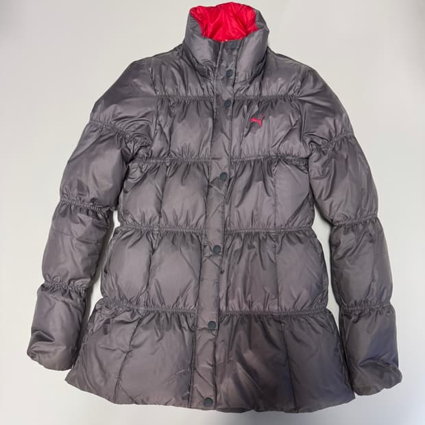 여성 푸마 Puma 올드스쿨 구스다운 패딩 자켓 S