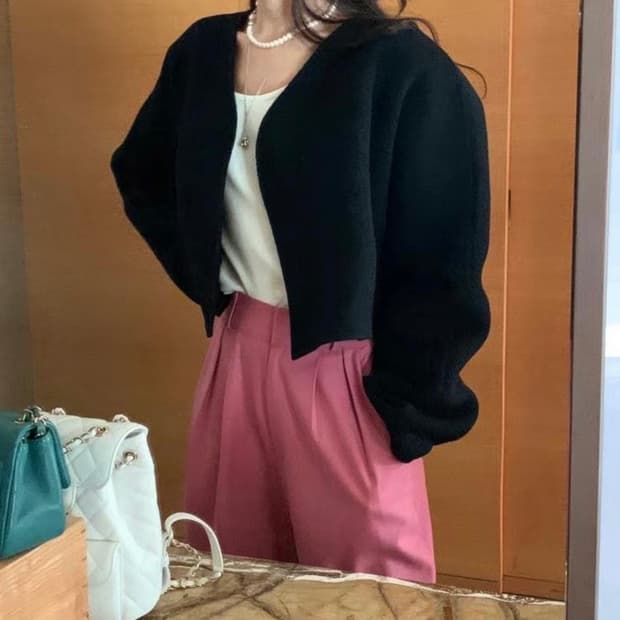 (새상품)포스터 스노우 숏 핸드메이드 코트