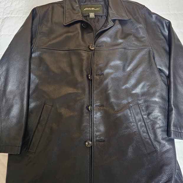 에디바우어 가죽 카코트 BLACK_L