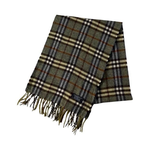 버버리 램스울 노바체크 머플러