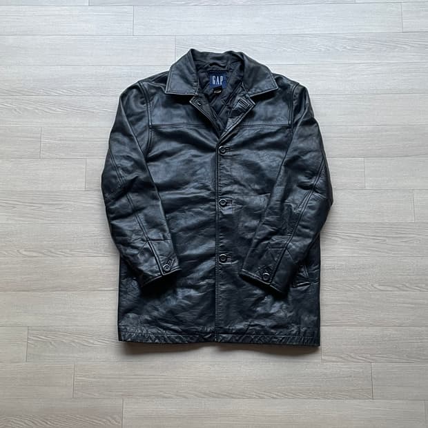 90s 올드갭 레더 카코트 gap carcoat
