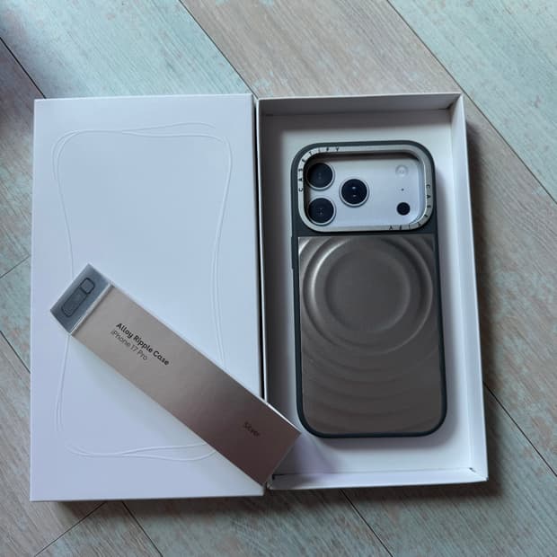 아이폰17프로 리플 알로이 케이스 케이스티파이