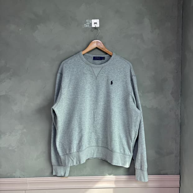 폴로 랄프로렌 맨투맨 그레이