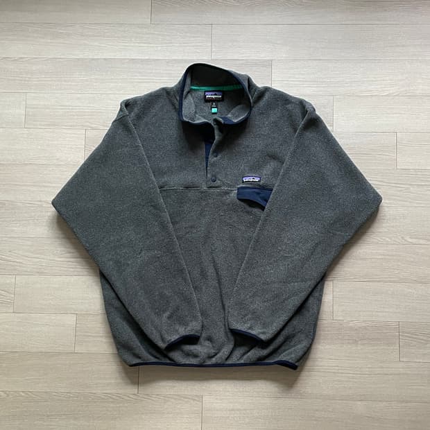 파타고니아 신칠라 니켈 네이비 그레이 플리스 patagonia