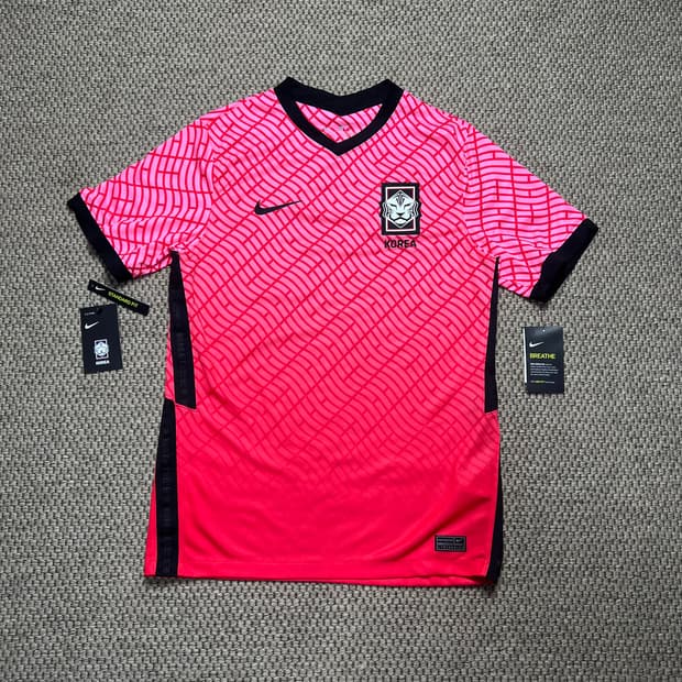 나이키 대한민국 국대 축구 유니폼 M