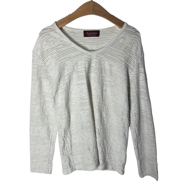 [TornadoMart] 토네이도마트 스트라이프 셔링 롱슬리브