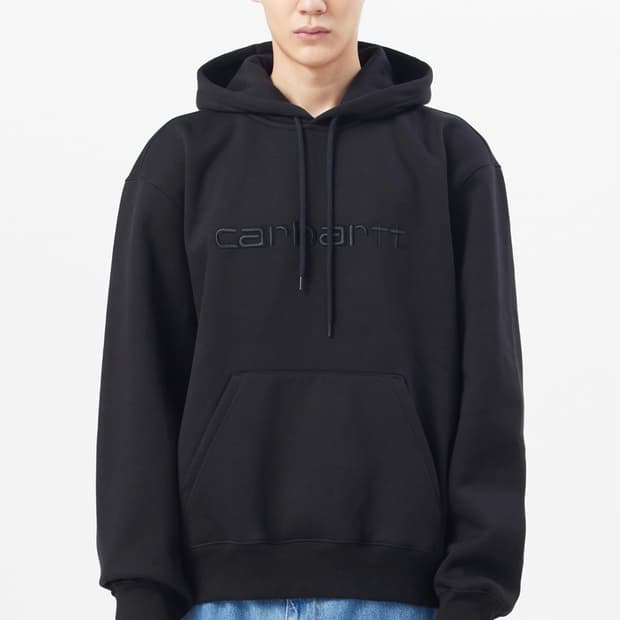 칼하드 후드티 블랙 L(105) 40% 할인 판매 온라인 품절 