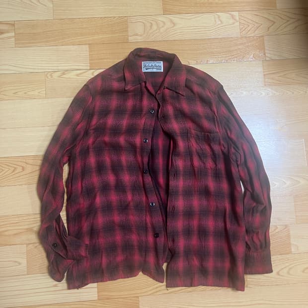 와코 마리아 플란넬 셔츠