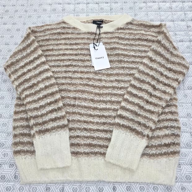 한섬 띠어리 THEORY 알파카 니트 S 새상품