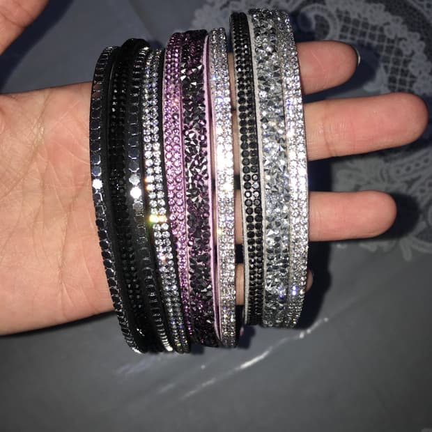 파리 수입 큐빅 목걸이