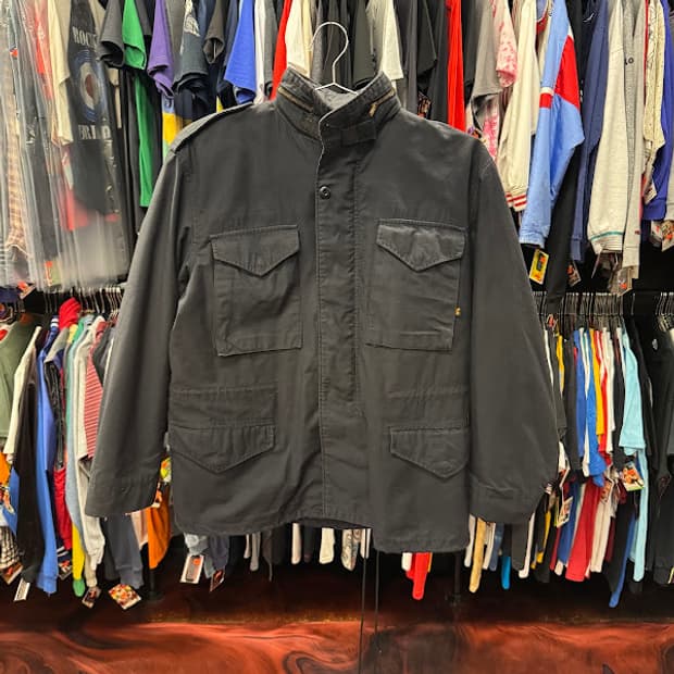 1980년대 빈티지 Alpha Industries M65 밀리터리 자켓