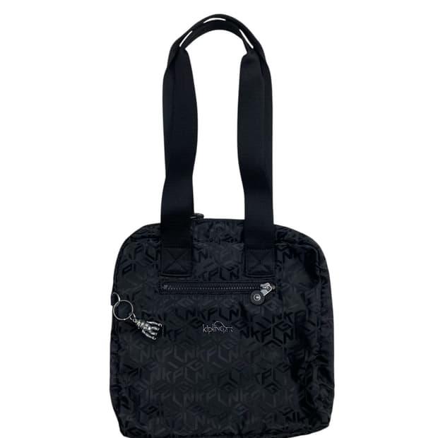 키플링 블랙 사각 숄더백
