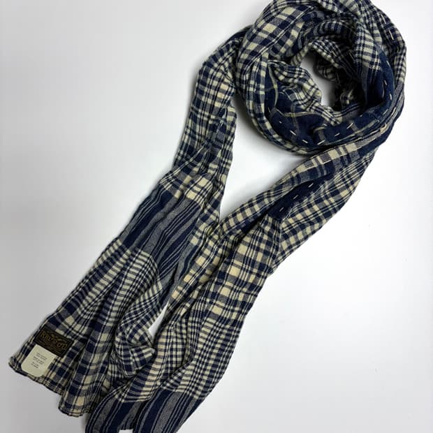 더블알엘 (RRL) 인디고 빈티지 코튼 머플러