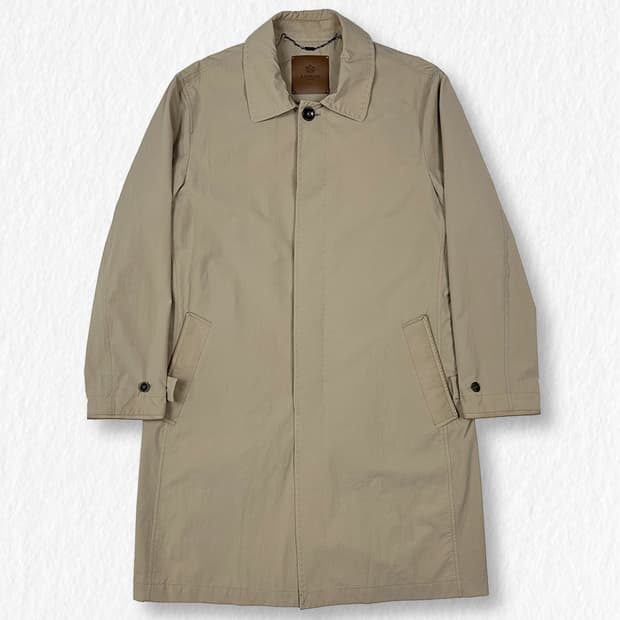 아테스토니 나일론 트렌치코트