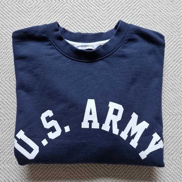 유니폼브릿지 VTG US ARMY 스웻셔츠 L 105