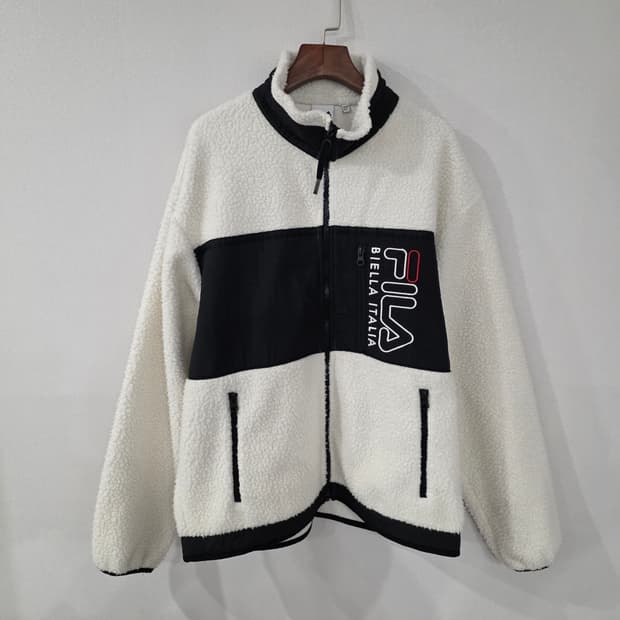 휠라 뽀글이 플리스 자켓 M(95)