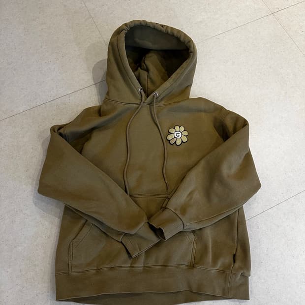 what it isnt 후드티 카키