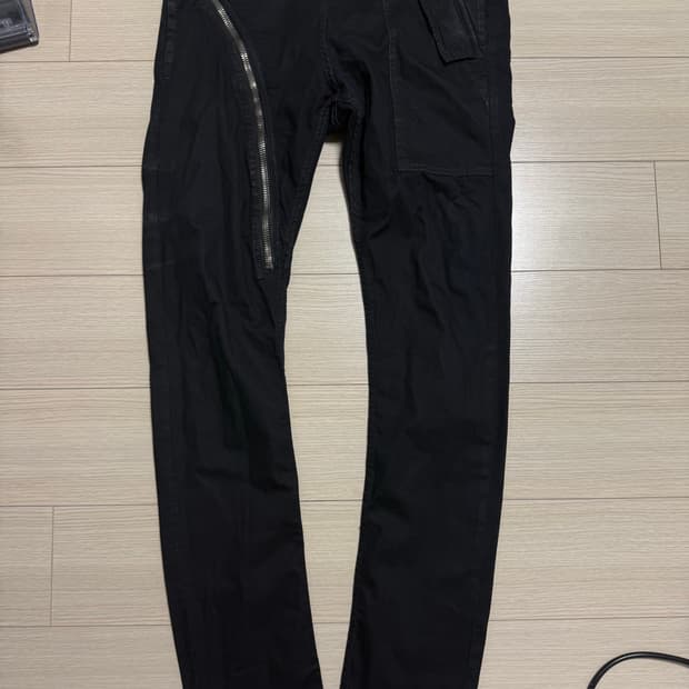 릭오웬스 왁스 코팅 에어컷 