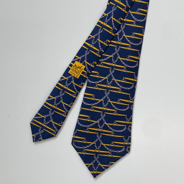 에르메스 명품 정품 넥타이(HERMES)