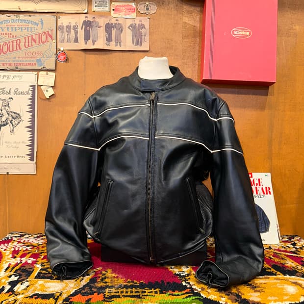 ( XL-2XL ) 바이커자켓 레이싱자켓 봄버자켓 워크웨어 아메카지