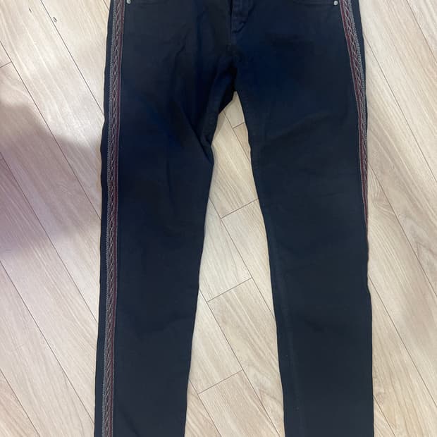 이자벨마랑 에뜨왈 에스닉 자수 데님