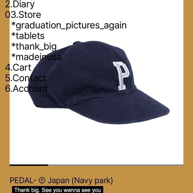 Tef stores PEDAL- ® Japan (Navy park) 