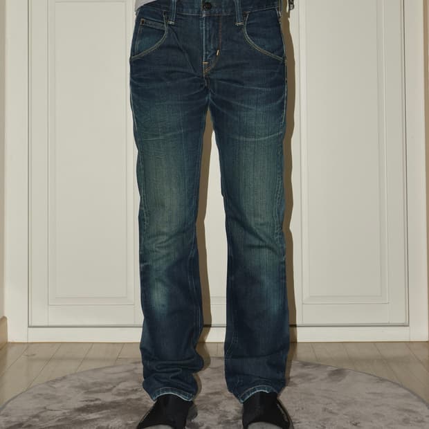 Lee 리 빈티지 워싱 데님팬츠 [0-182]