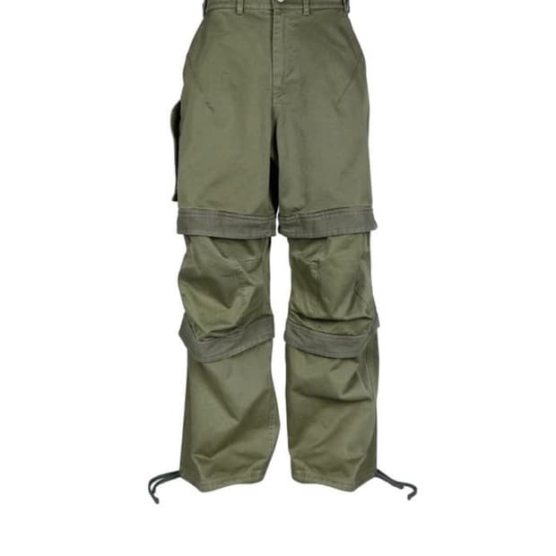 Far Archive Layerd Work Pants Olive