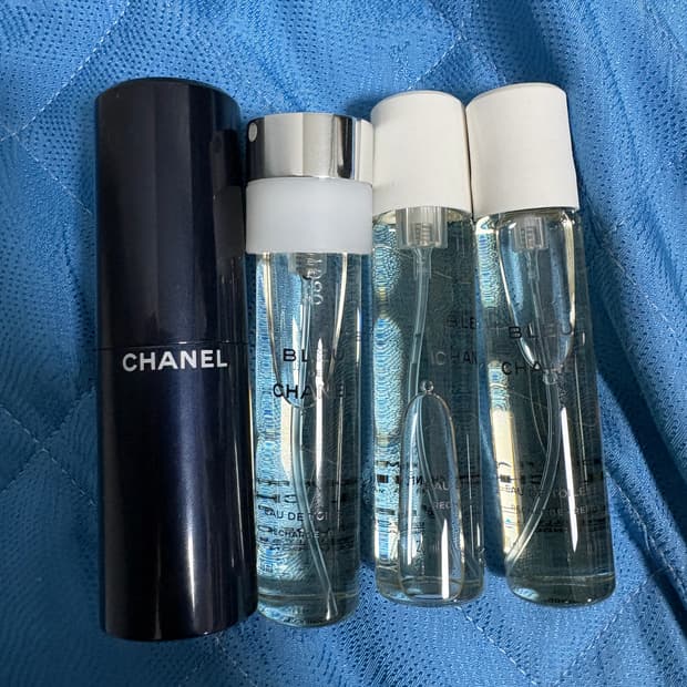 블루 드 샤넬 edt 아토마이저 세트 20ml x 3