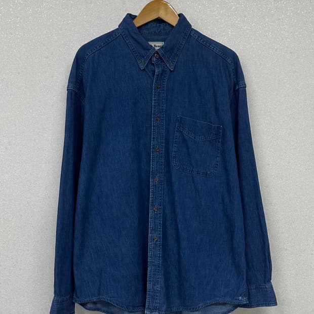 (XL~2XL)90'S L.L.BEAN 데님 셔츠-M2054