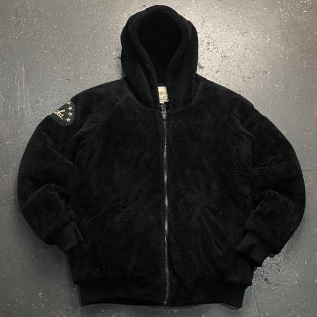 100 엑스톤즈 성조기 뽀글이 후리스 