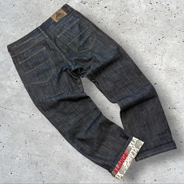 [30] XLARGE 엑스라지 블랙 데님 팬츠 D969