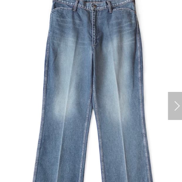 Kapital 14oz 플레어 데님