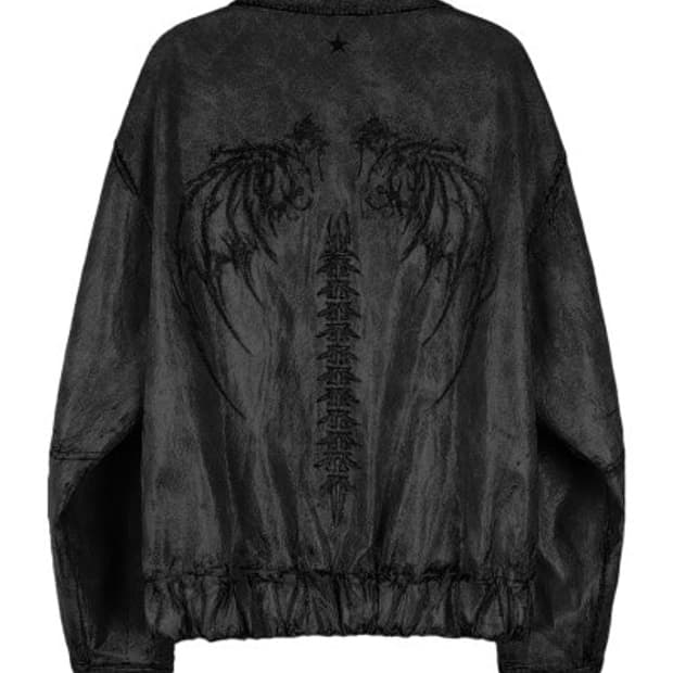 bonnae 본네 Embroidered jacket (black)