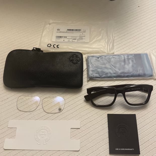 크롬하츠 안경 see you in tea (브라운 색상)