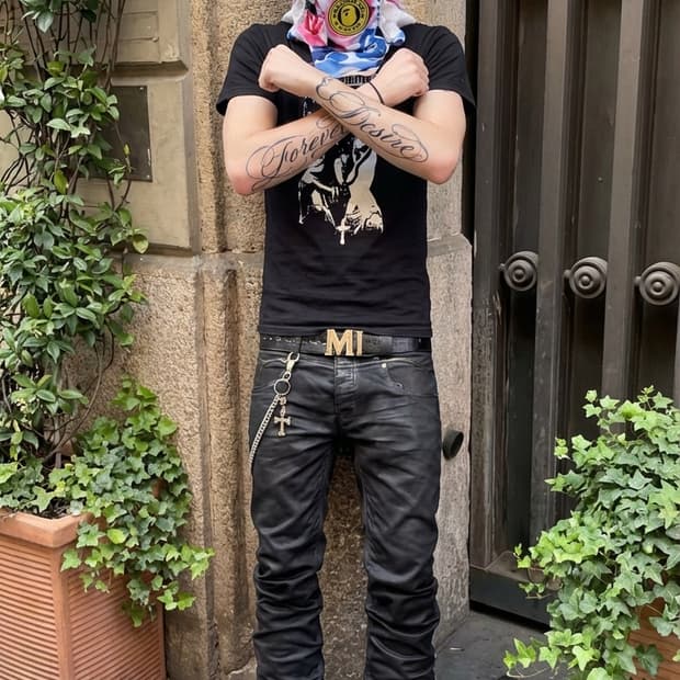 Forcesunseen 베이프 아디다스  커스텀 바라클라바