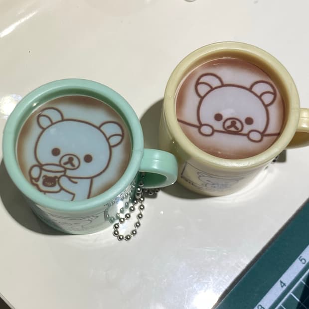 리락쿠마 라떼아트 컵 가챠 일괄판매